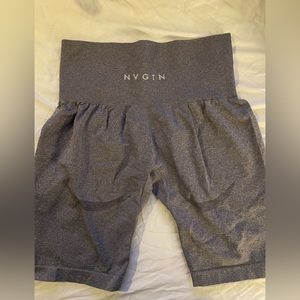 NVGTN Gray Contour Shorts
